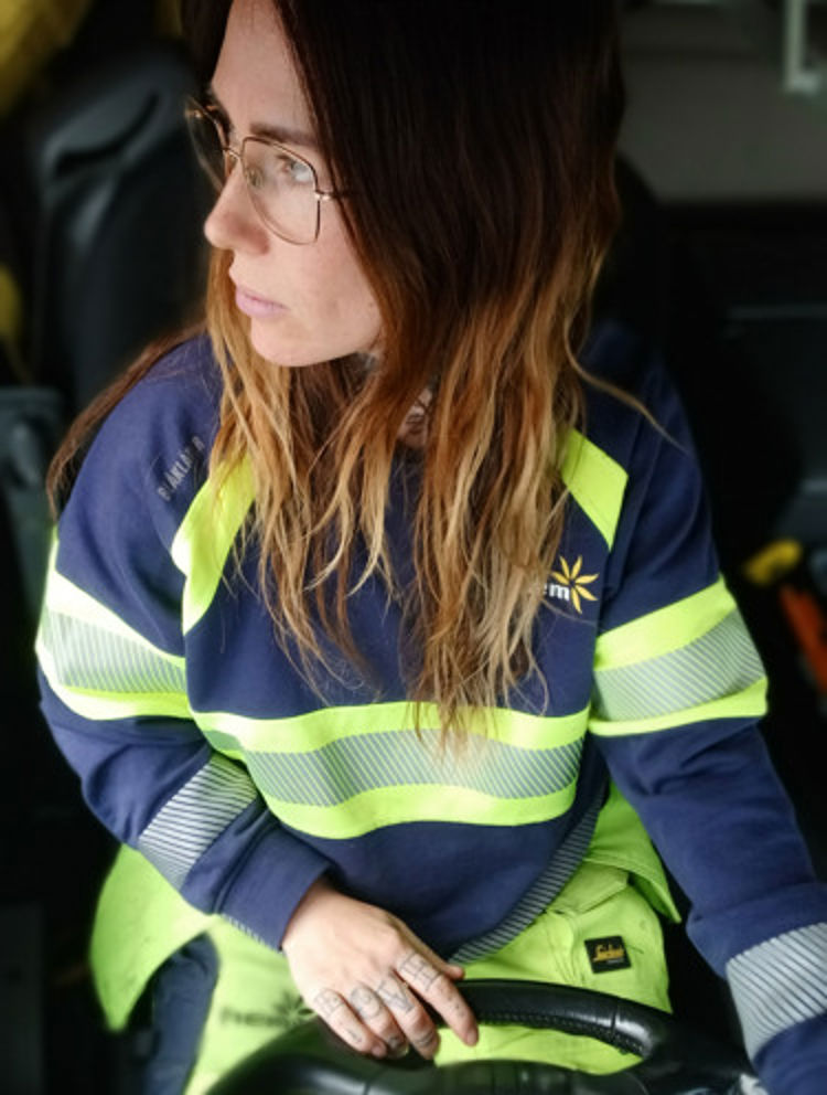 HEM:s medarbetare Cecilia räddade livet på en man under sin arbetsdag